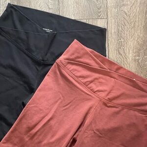 Lot of two old navy power soft bike shorts large